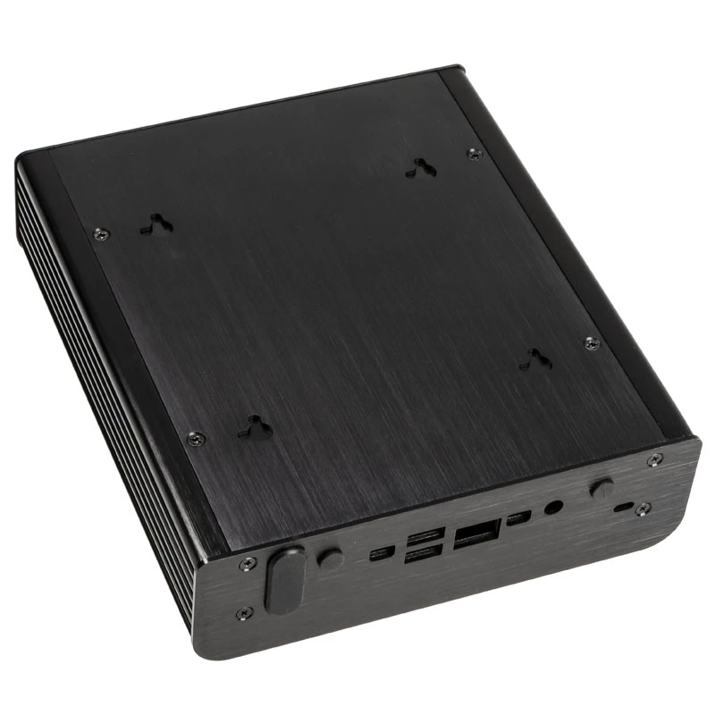 Caja de ordenador Akasa Newton S UCFF, Intel NUC, negra