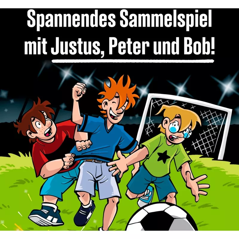 Die drei Kids - Football-Alarm, juego de cartas