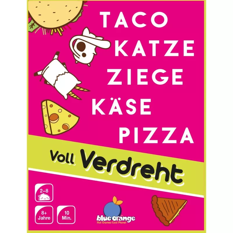 Taco Cat Goat Cheese Pizza: Voll verdreht, juego de cartas