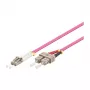 Cable de fibra óptica Alcasa LW-805LS4 5m LC SC violeta