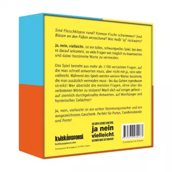 Ja nein vielleicht - Some Things Should Not Be Said, juego de fiesta