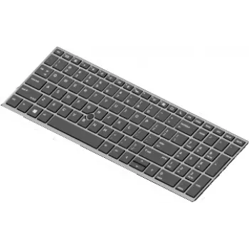 HP Teclado de repuesto para portátil, distribución alemana, para EliteBook 755 G5