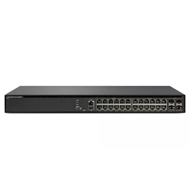 Switch gestionado Lancom Systems GS-4530XP L3 2.5G Ethernet 30 puertos PoE
