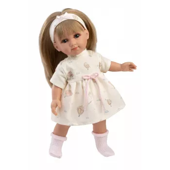 Muñeca Llorens Elena 35 cm — rasgos realistas, cuerpo blando