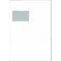 MAILmedia 30025136 Bolsa de envío C4, con ventana, blanca, 100 g/m², autoadhesiva