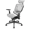 Silla de oficina Sharkoon OfficePal C50M — asiento acolchado, respaldo de malla, negra, respaldo 49 × 63 cm, anchura de asiento 50 cm
