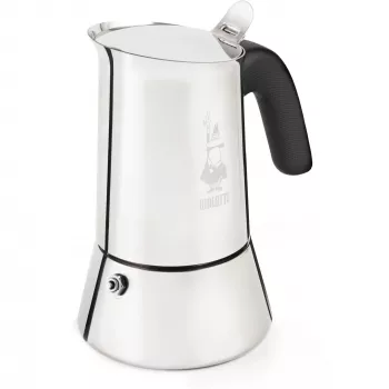Cafetera moka Bialetti Venus 0,2 L Acero inoxidable, apta para inducción, 4 tazas