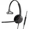 Epos IMPACT 730T, auricular mono, con cable, certificado para MS Teams, 3 micrófonos digitales, tecnología Super-Wideband