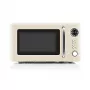 Microondas ETA Storio Beige Solo, 20 l, 700 W, 5 niveles de potencia, sobremesa