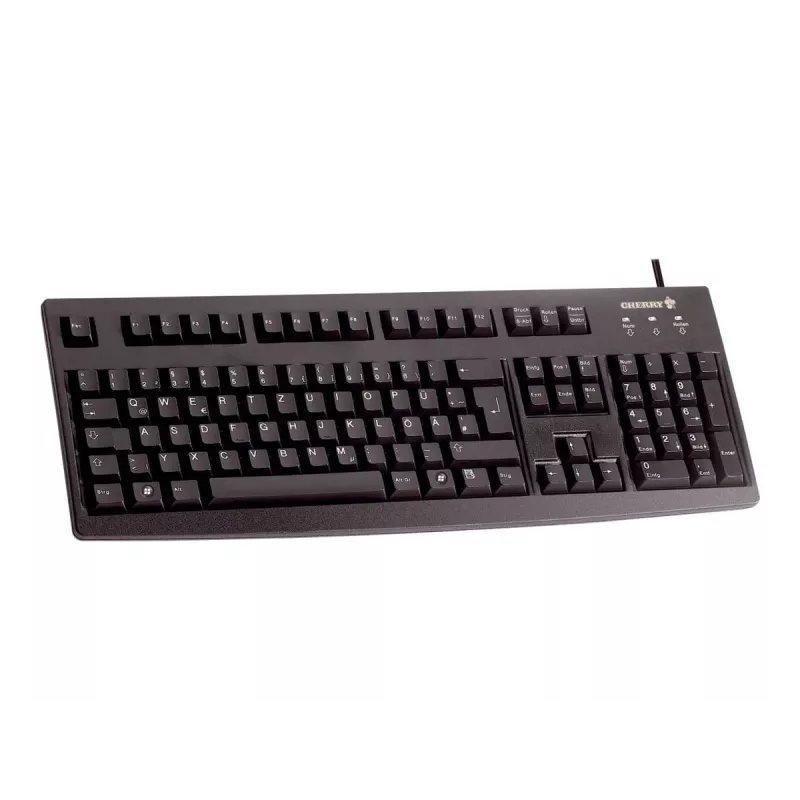 CHERRY G83-6104 teclado universal USB QWERTY US English negro