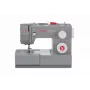 Máquina de coser SINGER Heavy Duty 4432 — eléctrica, 32 tipos de puntada, ojal en 1 paso, brazo libre, gris