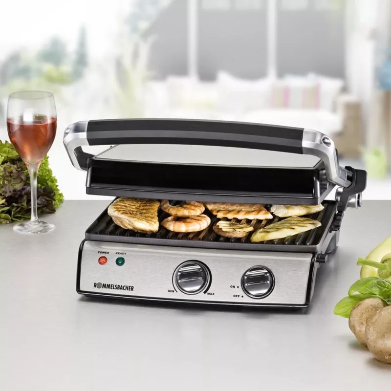 ROMMELSBACHER KG 2020 – Parrilla – Eléctrica – 1334 cm²