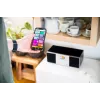 JVC RD-E874B Sistema de audio All-in-One, radio Internet/DAB+/FM, CD, Bluetooth, 20 W, negro