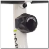 Bicicleta estática magnética horizontal blanca y verde HMS R9259