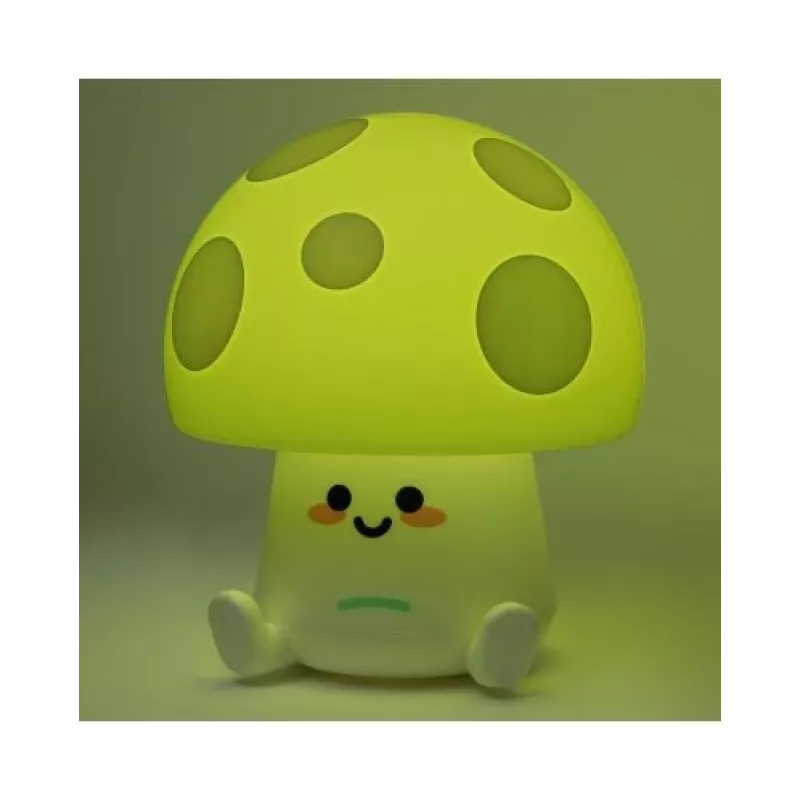 Lámpara de mesa Paladone Fun Guy Mushroom Light – lámpara de noche LED con forma de seta