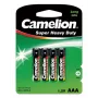 Pila de un solo uso Camelion R03P-BP4G AAA zinc-carbono