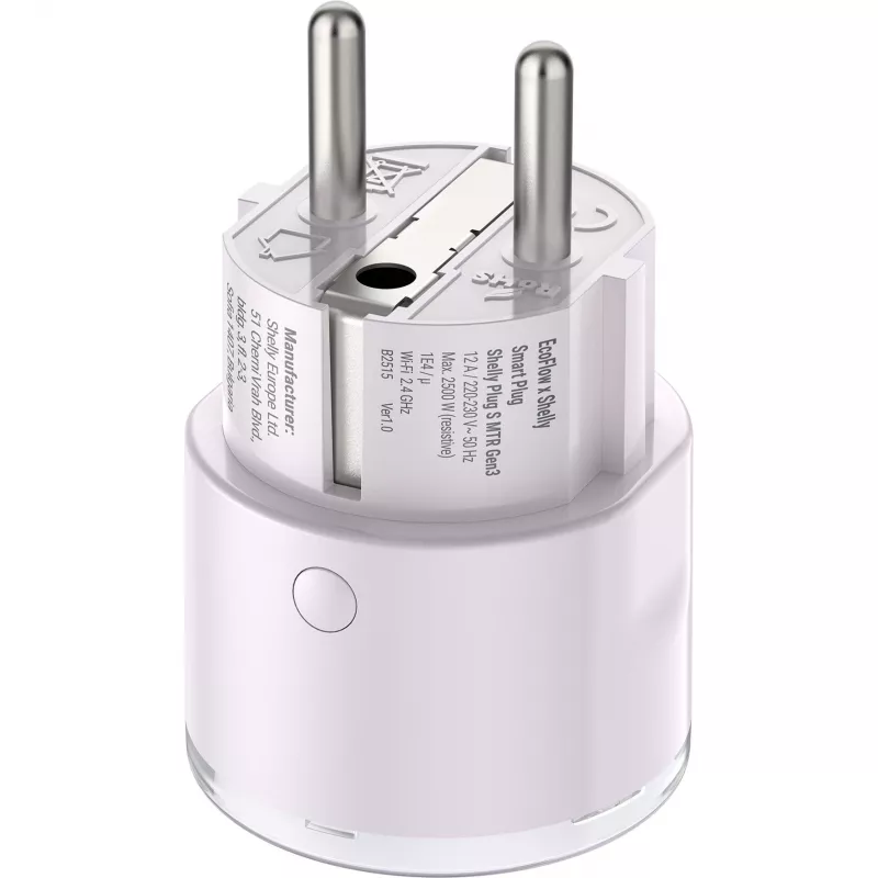 Enchufe inteligente EcoFlow EF-OS-SM002-SMP2SHEL enchufe inteligente Wi‑Fi con monitorización de energía