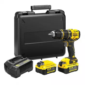 Taladro atornillador a batería Stanley SFMCD721M2K-QW Negro