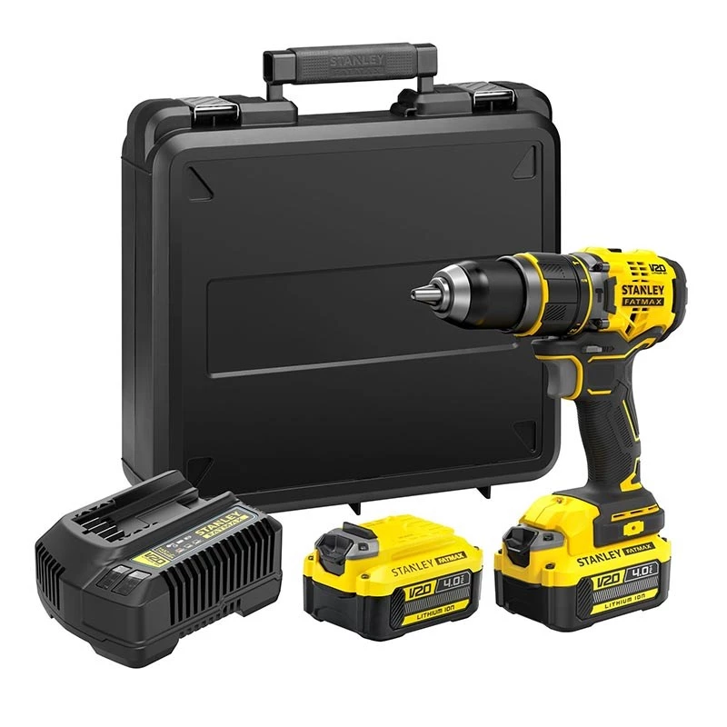 Taladro atornillador a batería Stanley SFMCD721M2K-QW Negro