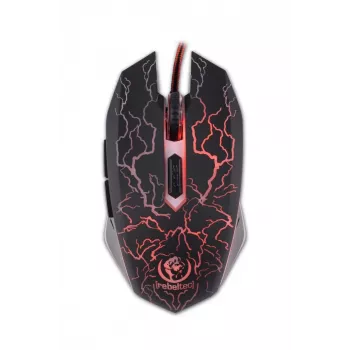 Rebeltec Diablo - Ratón - óptico - 6 botones - con cable - USB