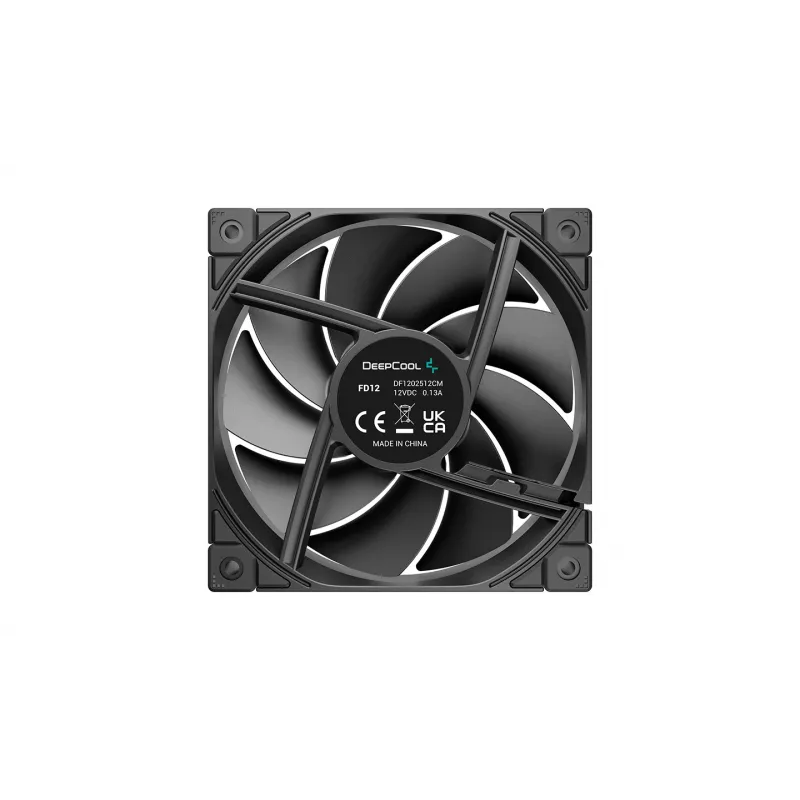 DeepCool FD12 Performance ventilador de caja de 120 mm (R-FD12-BKNPN1-G)