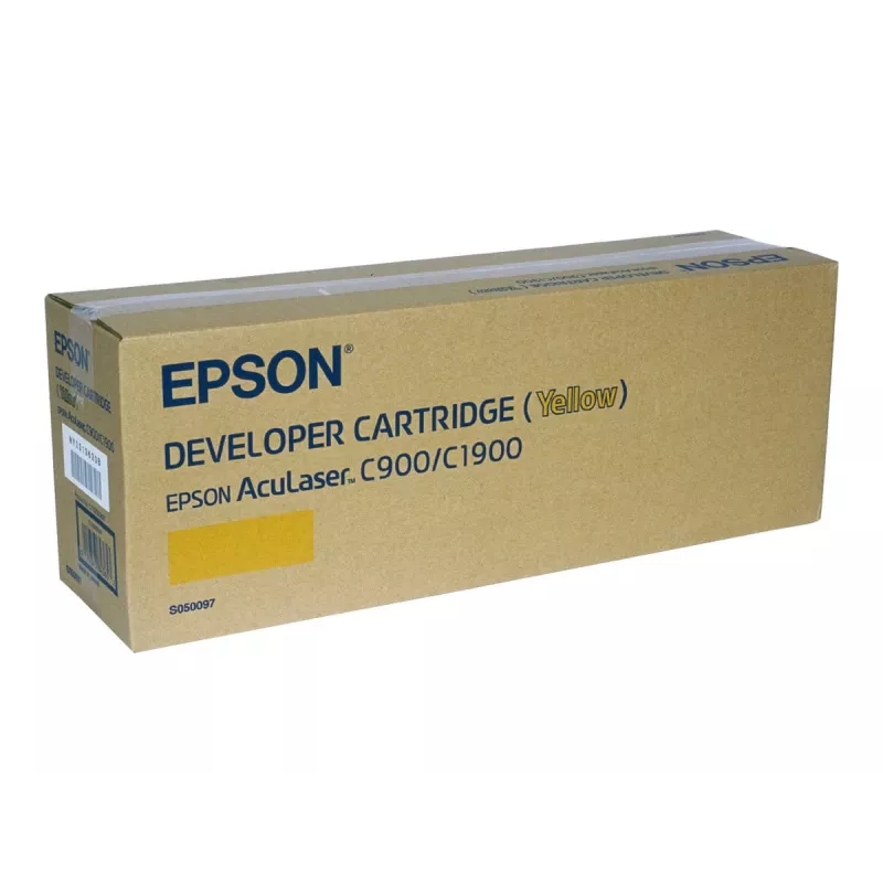 Epson S050097 (C13S050097) Cartucho de tóner para AcuLaser C1900, amarillo, 4500 páginas