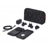 Auriculares 3 en 1 Urban Armor Gear SRGE carga inalámbrica negro gris
