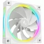 DeepCool FL12R Reverse ventilador de caja de 120 mm, 500–2150 rpm, 33,9 dB, blanco