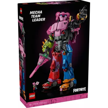 Set de construcción LEGO Team Leader Mechs 77078 — Fortnite, 2503 piezas, 1 minifigura, altura del mech 450 mm