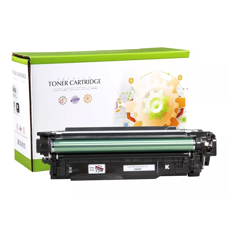 Cartucho de tóner Static Control 002-01-SE400X, compatible, negro, 1 unidad