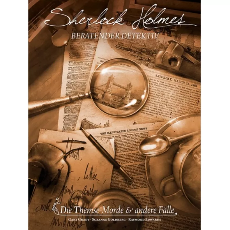 Sherlock Holmes Consulting Detective: The Thames Murders and Other Cases, juego de mesa