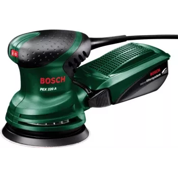 Lijadora excéntrica Bosch PEX 220 A 24000 OPM negro, verde