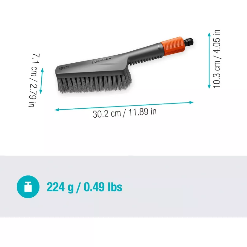 Gardena Cleansystem cepillo de mano S soft, 18840-20