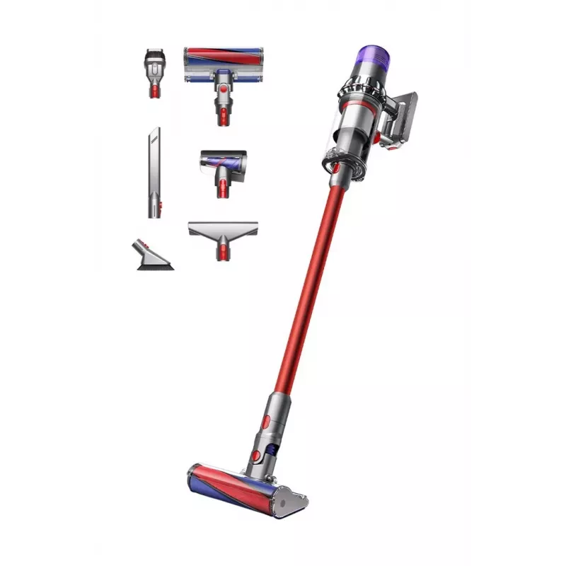 Aspirador de escoba Dyson V11 Fluffy 2 en 1, inalámbrico, 185 AW de potencia de succión, 60 min de autonomía, 0,76 l de depósito