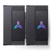 Disipador CPU Jonsbo CR-3000E Dual-Tower RGB ARGB, disipador de aire Dual-Tower para CPUs