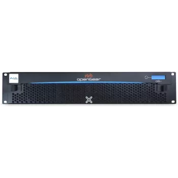 AJA OG-X-FR Bastidor para rack de 19 pulgadas 2U, Negro