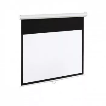 Pantalla eléctrica 100 16:9 120 265x150 blanco mate con mando a distancia
