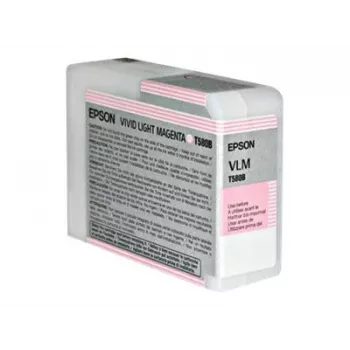 Epson Singlepack Vivid Light Magenta T580B00, Vivid light Magenta, tinta pigmentada, 80 ml, 1 ud.