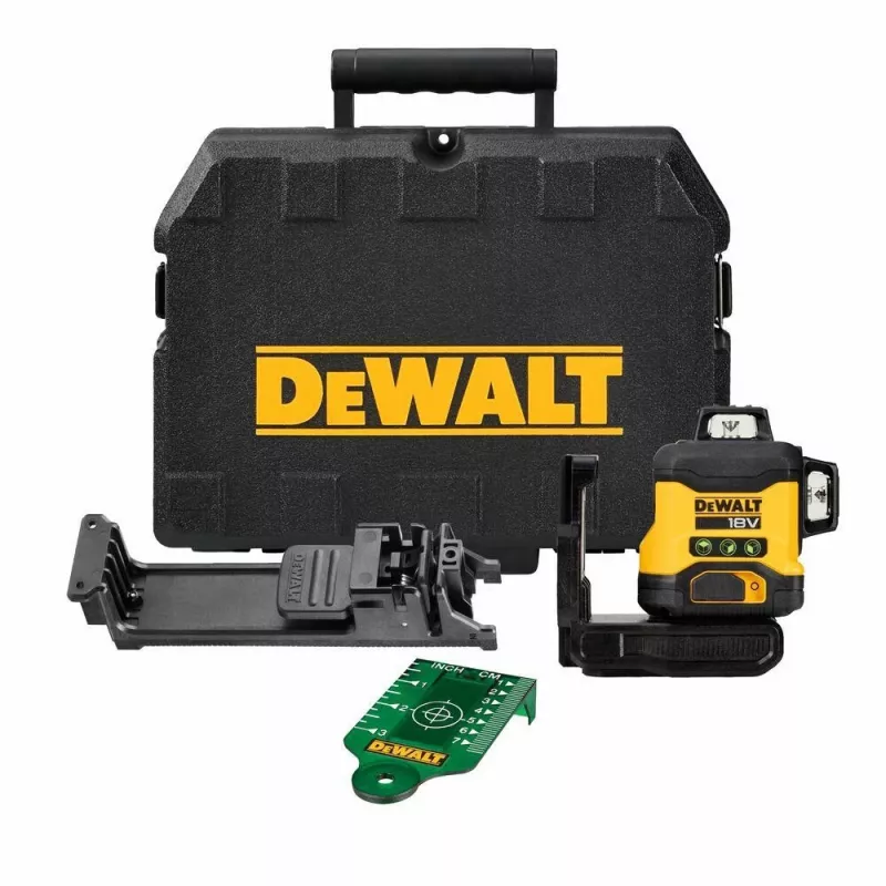 DEWALT 18V DCLE34031N 3x360 LÁSER DE LÍNEAS