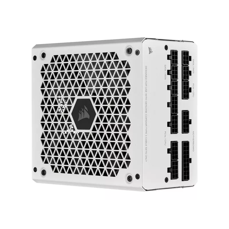 Corsair | Fuente de alimentación totalmente modular | RM White Series RM850 | 850 W