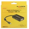 Cable DeLOCK 0,16 m DisplayPort HDMI DVI Mini DisplayPort