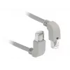 Cable de red DeLOCK 85861 RJ-45 Cat6 0,5 m gris