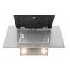 Akpo WK-4 Black Eco 50 montaje en pared gris, cristal negro