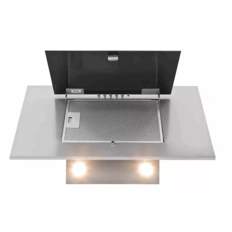 Akpo WK-4 Black Eco 50 montaje en pared gris, cristal negro