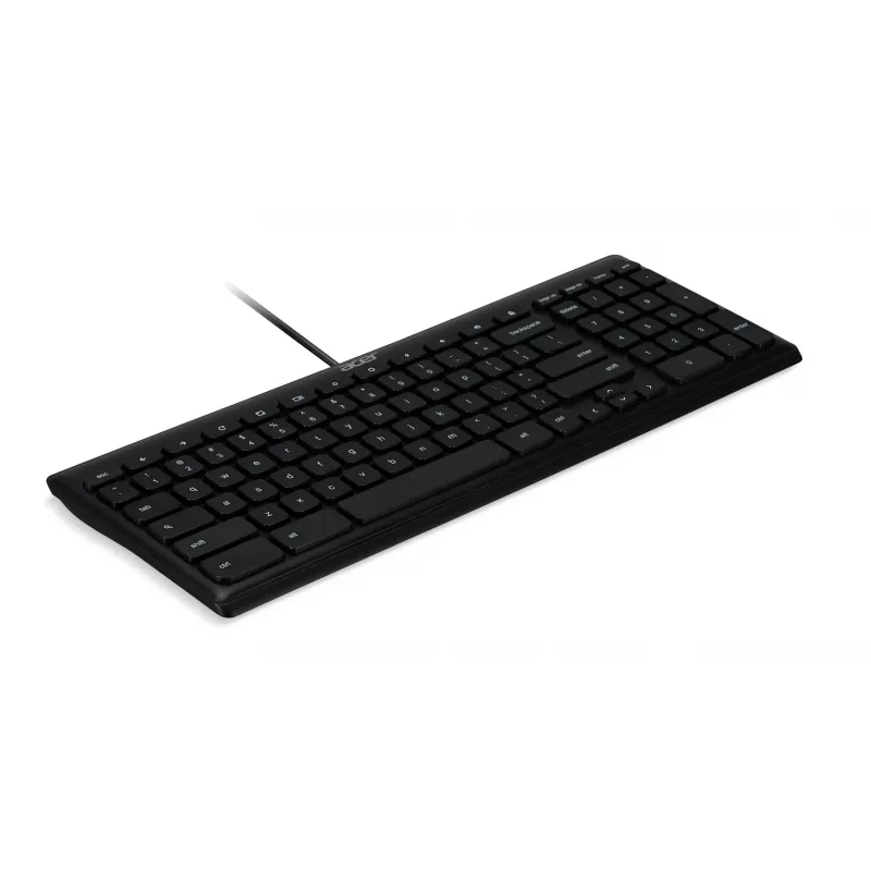 Acer AKW900 GP.KBD11.04F teclado con cable USB, US International QWERTY, negro