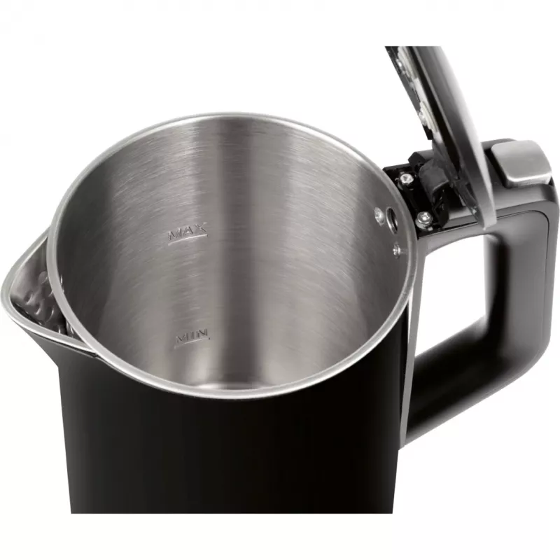 Hervidor ProfiCook PCWKS1243 — 1,7 L, 2200 W, control de temperatura 50–100°C, negro