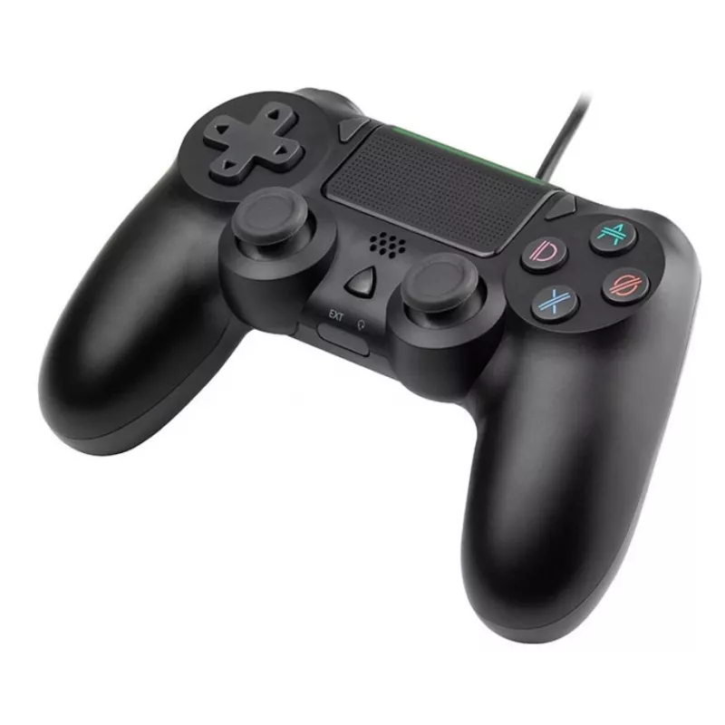 Mando con cable TRACER SHOGUN PRO negro — 16 botones, analógico/digital, cable de 1,5 m, vibración, PC/PS4/PS3