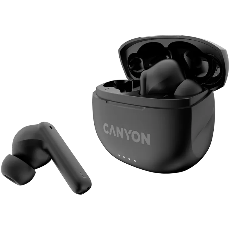 Auriculares con micrófono Bluetooth TWS-8 ENC earbuds/BT 5.3 negro