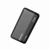 CANYON Batería externa PB-240, 25000mAh PD140W con pantalla, tamaño 160,0x82x27 mm, peso 508±10g, Gris oscuro