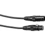 Cable DMX EUROLITE 30227864 — 5 polos, 1x conector macho XLR a 1x conector hembra XLR